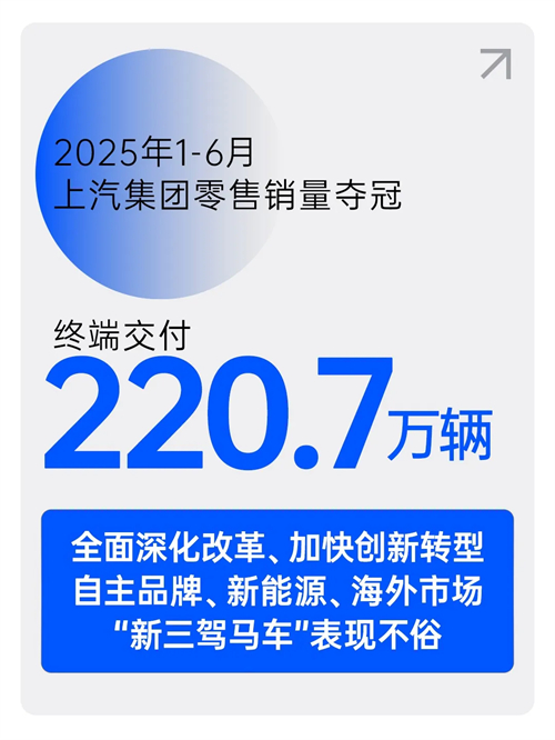 中国车市半年榜：220.7万辆，星空·综合体育夺冠！