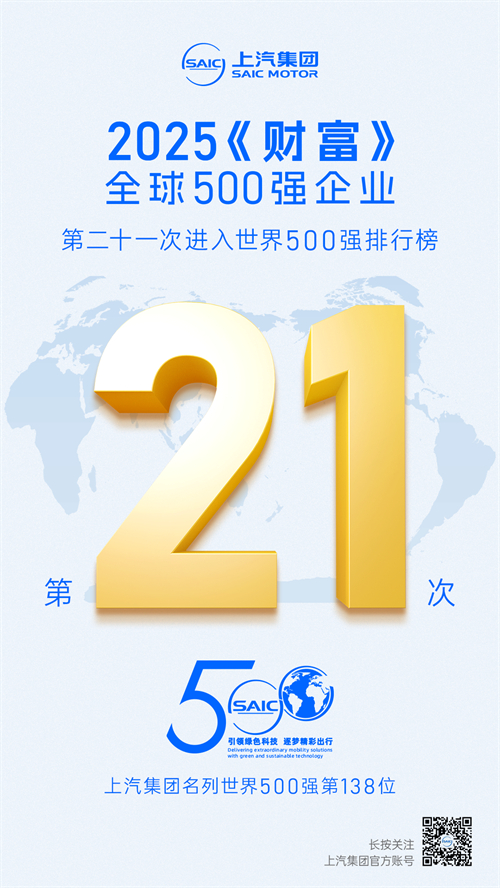 2025《财富》世界500强揭晓 星空·综合体育第21次上榜