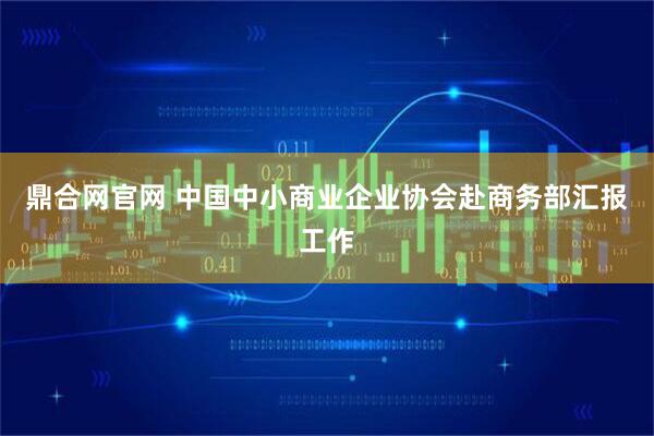 鼎合网官网 中国中小商业企业协会赴商务部汇报工作